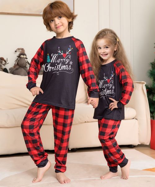 Family Matching Christmas Pyjamas Adult Kids Baby Xmas Nightwear Pajamas Pjs Set — image 8