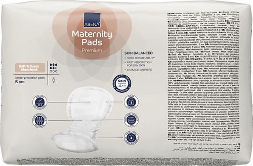 Abena Premium Maternity Pads disposable sanitary pads 15-30 Pack UK — image 3