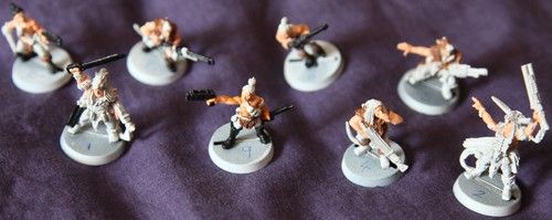 Necromunda, The Ratskin Renegades Hive Gang, Metal, Base Painted, Games Workshop