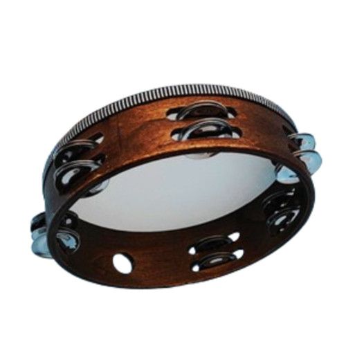 Wooden Tambourine Drum 4/6/7/8/9/10in Round Percussion Drum Party Instrument UK