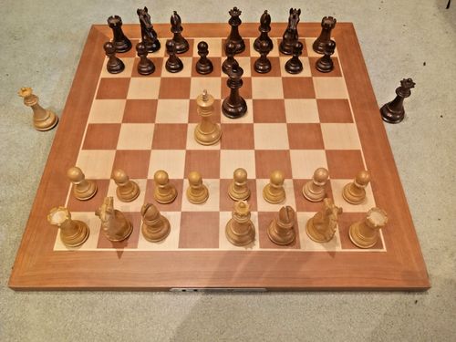 Chessnut Pro CP100 Electronic Chess Board Set with Wooden Pieces & Carry Bag — image 1