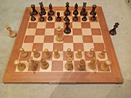 Chessnut Pro CP100 Electronic Chess Board Set with Wooden Pieces & Carry Bag