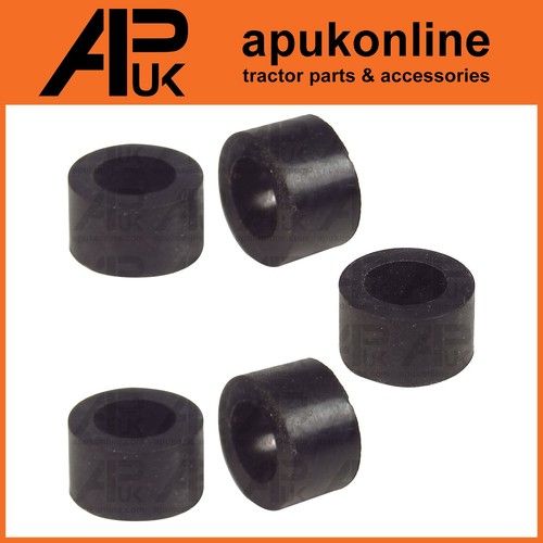 5x Fuel Line Pipe 1/4" Large Rubber Olive Set for Fordson Super Dexta Tractor