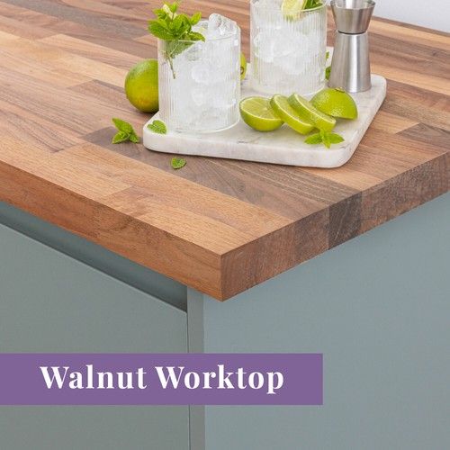 Solid Wood Kitchen Wood Worktops | Oak, Beech, Iroko, Walnut Wooden Countertops