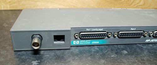 HP JetDirect EX Plus3 J2593A External Print Server - Unit only - UNTESTED — image 4
