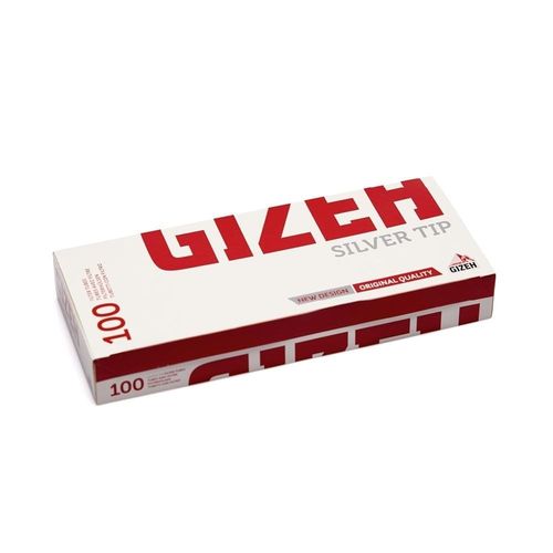 2000x Gizeh Tubes Silver Tip Paper Filter Tubes Smoking Cigarette Free Delivery — image 2