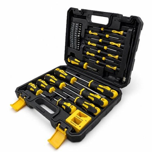 Screwdriver Tool Kit Attractive Tool Kit with Case Heavy Duty for Workshop Use