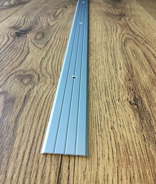 DOOR THRESHOLD FLAT ALUMINIUM FLOOR EDGING BAR-TRIM- 40mm - various colours -1 M — image 2