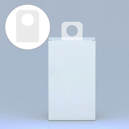 Durable White Pet Hanging Tabs Transparent Design for Office and Craft Use — image 5