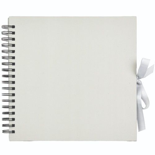 DIY Scrapbook Photo Album Spiral Bound 100 Pages Memory Book with 200 GSM Paper