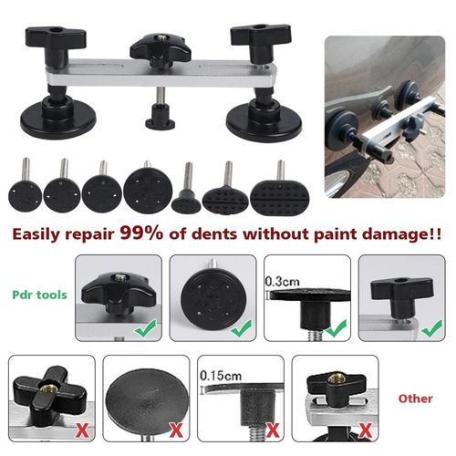 66PCS PDR Car Paintless Kit Dent Puller Lifter Repair Removal Hail Glue Gun Tool — image 19