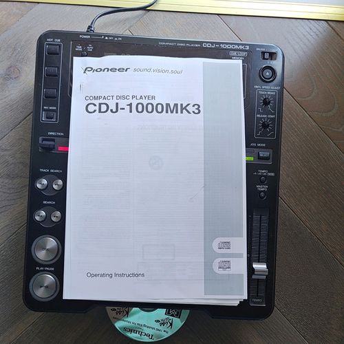 Pioneer DJ CDJ-1000MK3 Digital CD Deck CDJ 1000 MK3 Turntable Player — image 5