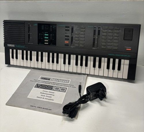 Yamaha PortaSound VSS-100 Digital Voice Sampler Keyboard- VGC