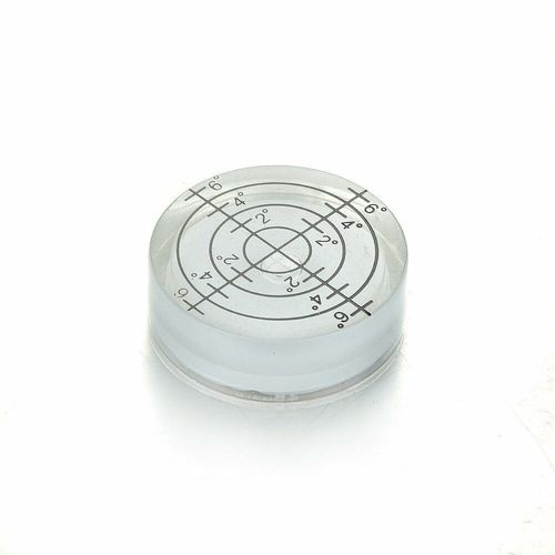 Spirit Level Bubble 32mm x 7mm Mini Round Bullseye Leveller for Caravan Tile DIY — image 1