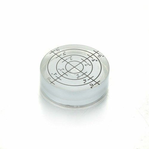 Spirit Level Bubble 32mm x 7mm Mini Round Bullseye Leveller for Caravan Tile DIY