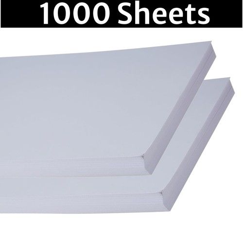 A4 White Paper Printer Copier 5 Reams OF 500 Sheets Photocopy Stationary Office