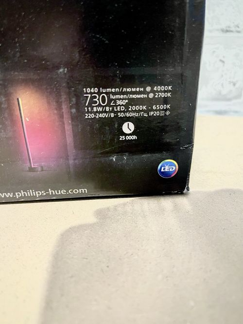 Philips HUE Signe Gradient Smart LED Table Lamp/ Light Black *DAMAGED BOX* — image 5