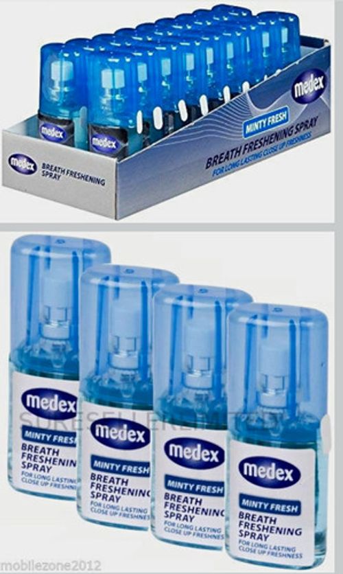 Medex Minty Fresh Mint Breath Freshening Spray, Breath Freshener Spray