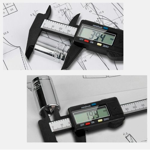 Digital Vernier Caliper Micrometer Electronic Ruler Gauge Meter Measuring Tool — image 5