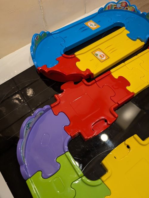 VTech Toot Toot Drivers Road Track Connectable Track Set 34 Pieces Age 2+ VGC — image 3