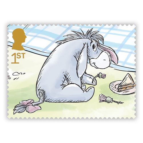 Winnie the Pooh Stamps & 3 x 50p BU Coin Cover from Royal Mail & Royal Mint — image 11