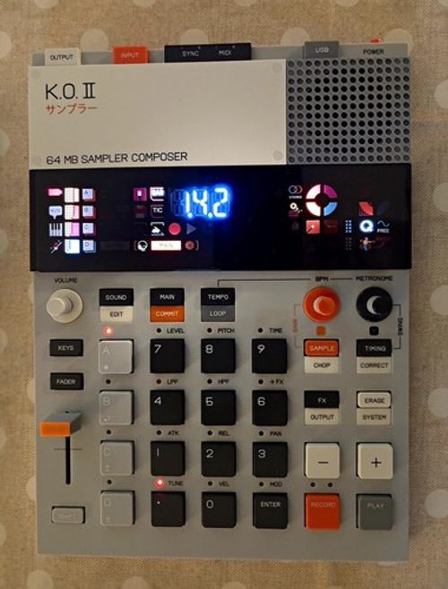 Teenage Engineering K.O. II KO II Digital Tabletop Sampler 64MB USB