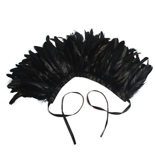 UK Set Kids Maleficent Cosplay Costume Dress Headband Girl Halloween Outfit* new — image 5