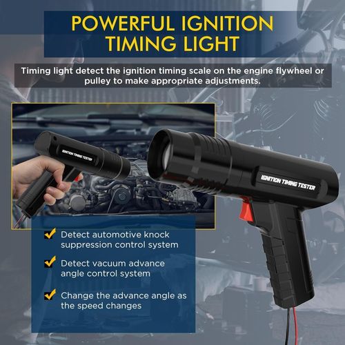 Ignition Timing Light 12V Gasoline Engine Timing Strobe Lamp for Car Motorcycle  — image 5
