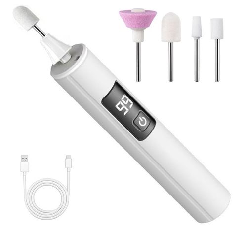 Professional Electric Nail Polisher,Rechargeable Manicure Pedicure LED Display — image 2
