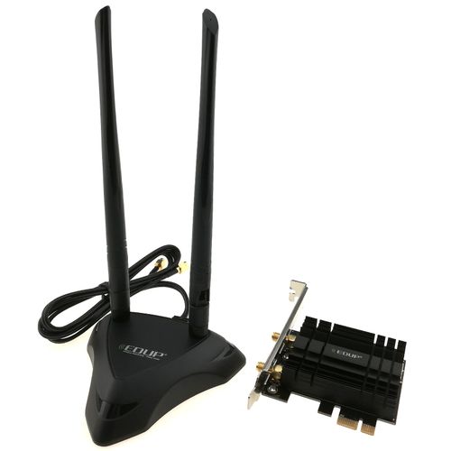 AX3000 Desktop PC PCIe Wireless Network Adapter WiFi 6 Bluetooth Card Gigabit — image 9