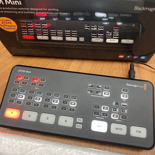 Blackmagic Design ATEM Mini Live Production Switcher Tested