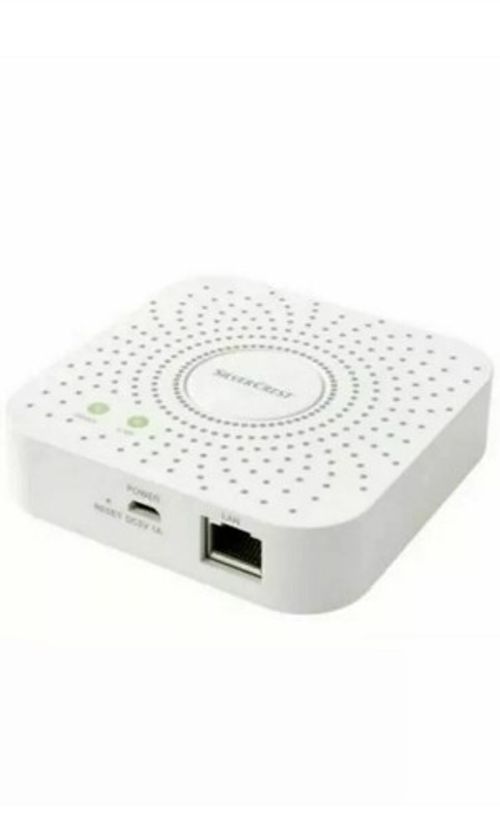 Silvercrest Smart Home Gateway Hub Compatible With Voice Control VIA Free App