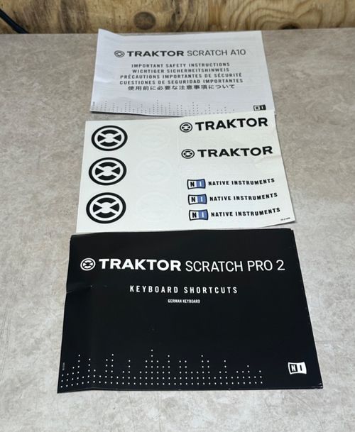 Native Instruments Traktor Scratch A10 10-Channel DVS Kit Vinyl/CD Traktor Pro 2 — image 5