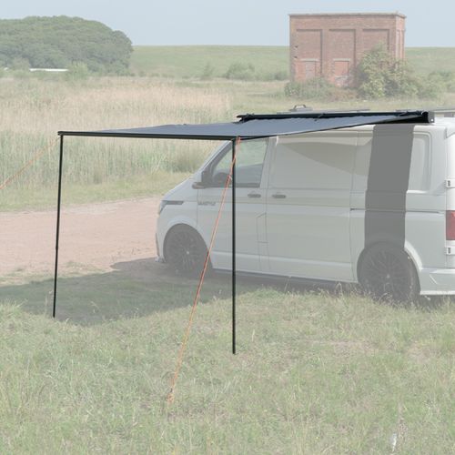 VANSTYLE 2.5M PULL OUT VAN CAMPER AWNING SUNSHADE C/W LEDS CAMPING SIDE ROLL OUT — image 3