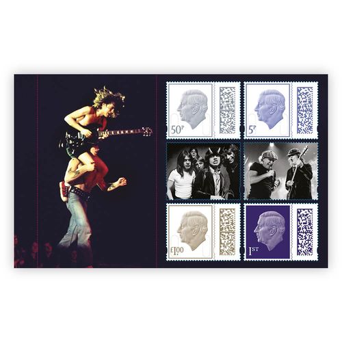 AC/DC Stamps Limited Edition Prestige Stamp Book from Royal Mail — image 6