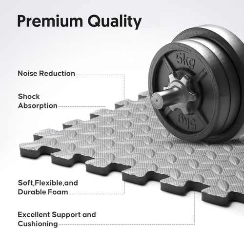 60CM THICK HEAVY DUTY GYM FLOORING INTERLOCKING FLOOR MAT EVA SOFT FOAM YOGA MAT — image 12