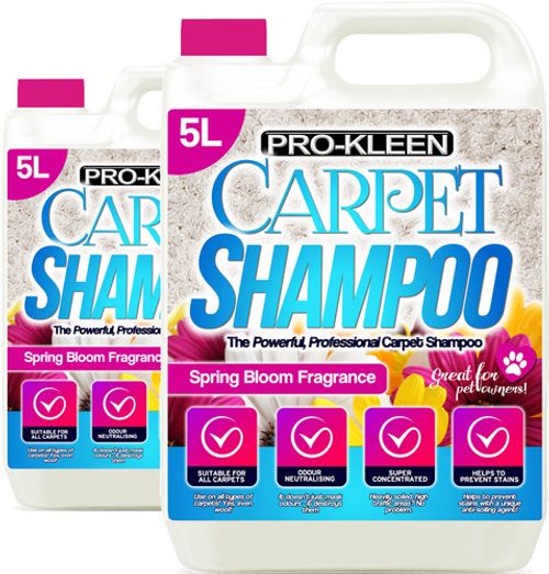 ProKleen Carpet Cleaning Shampoo Pet Odour Deodoriser Solution Cleaner Vax 10L