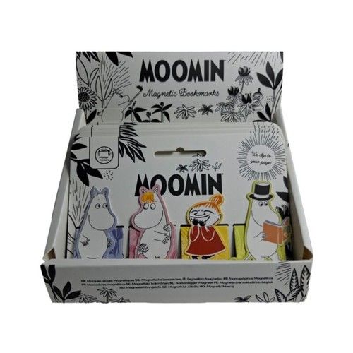 Moomin Tammi Magnetic Bookmark Set | Official Moomin Stationery | Moomin Gift