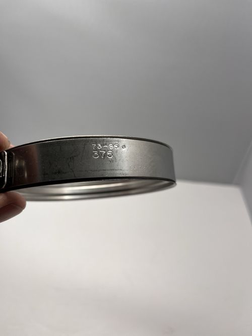 Ideal-Tridon All Stainless Steel Lined Hose Clamp 73-95mm  2-7/8”-3-3/4” W/guard — image 3