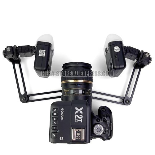 Adjustable Twin Flash Bracket for Macro Dental Photography SLR DSLR Cameras — image 18