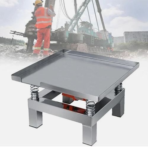 35x35cm Mini Concrete Vibration Table 220V Vibrating Platform UK Plug — image 3