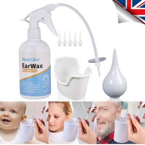 Ear Wax Cleaner Earwax Removal Washing Kit Earwax Cleaning Tool Ear Wash System