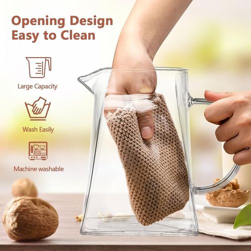 Home Glass Teapot with Infuser 750ml Loose Leaf Tea Kettle Heat/Cold Resistant — image 4
