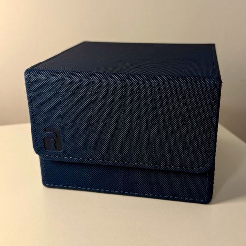 Vault X Game Box Navy Blue Trading Card Storage Deck Box — image 1