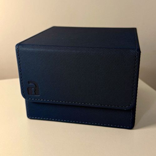 Vault X Game Box Navy Blue Trading Card Storage Deck Box