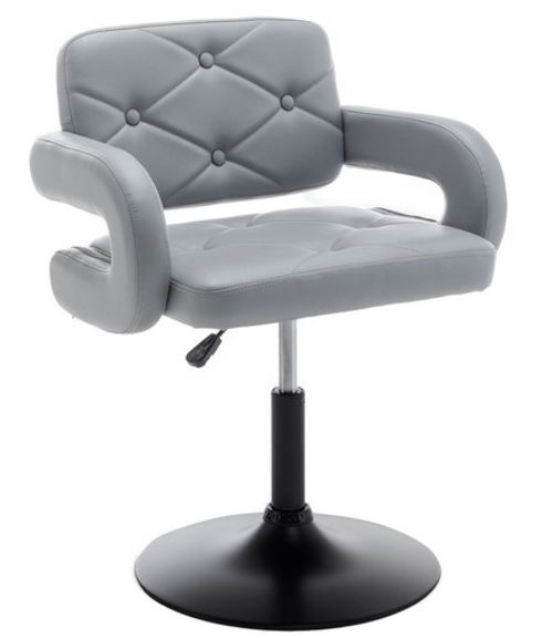 SALON CHAIRS , PLUSH FAUX LEATHER CHAIRS BEAUTY HAIRDRESSER SALON CHAIRS