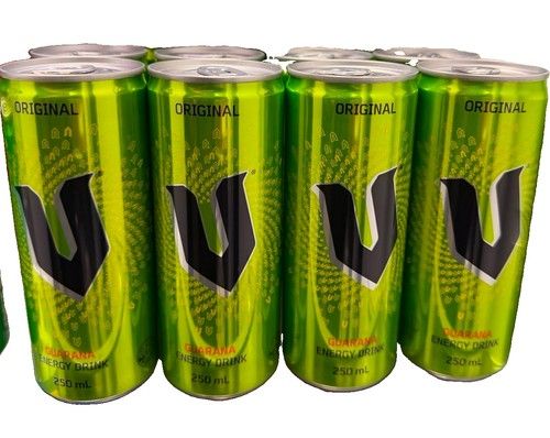 V Energy Drink Original NEW ZELAND IMPORT ORIGINAL 24 pack Guarana 250ml