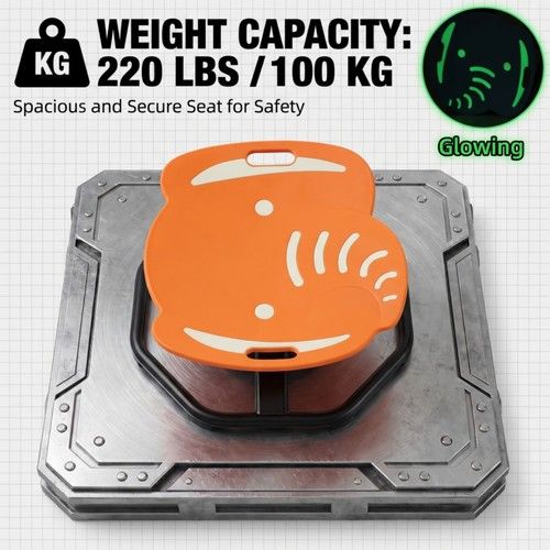 Kids Fluorescent Spinning Sensory Chair Base Balance Spin Toy ADHD Autism Child