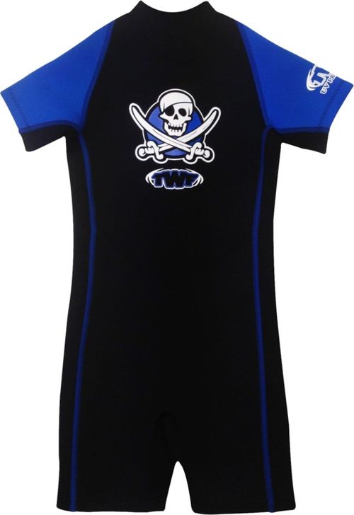 TWF SHORTY WETSUIT CHILDS KIDS CHILDRENS BOYS GIRLS UV SWIM SUN SURF WET SUIT — image 2