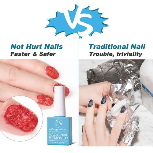 Nail Gel Polish Remover Soak Off Nail Cleaner Magic Quick Burst Manicure Remover — image 8
